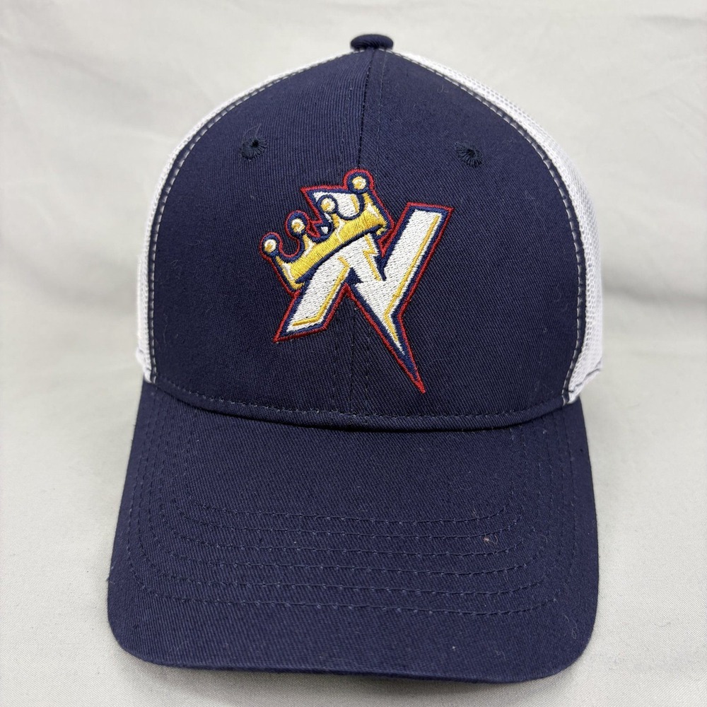 Nissin Top Ramen Trucker Hat Snapback Mens OSFM Blue White Logo Cap